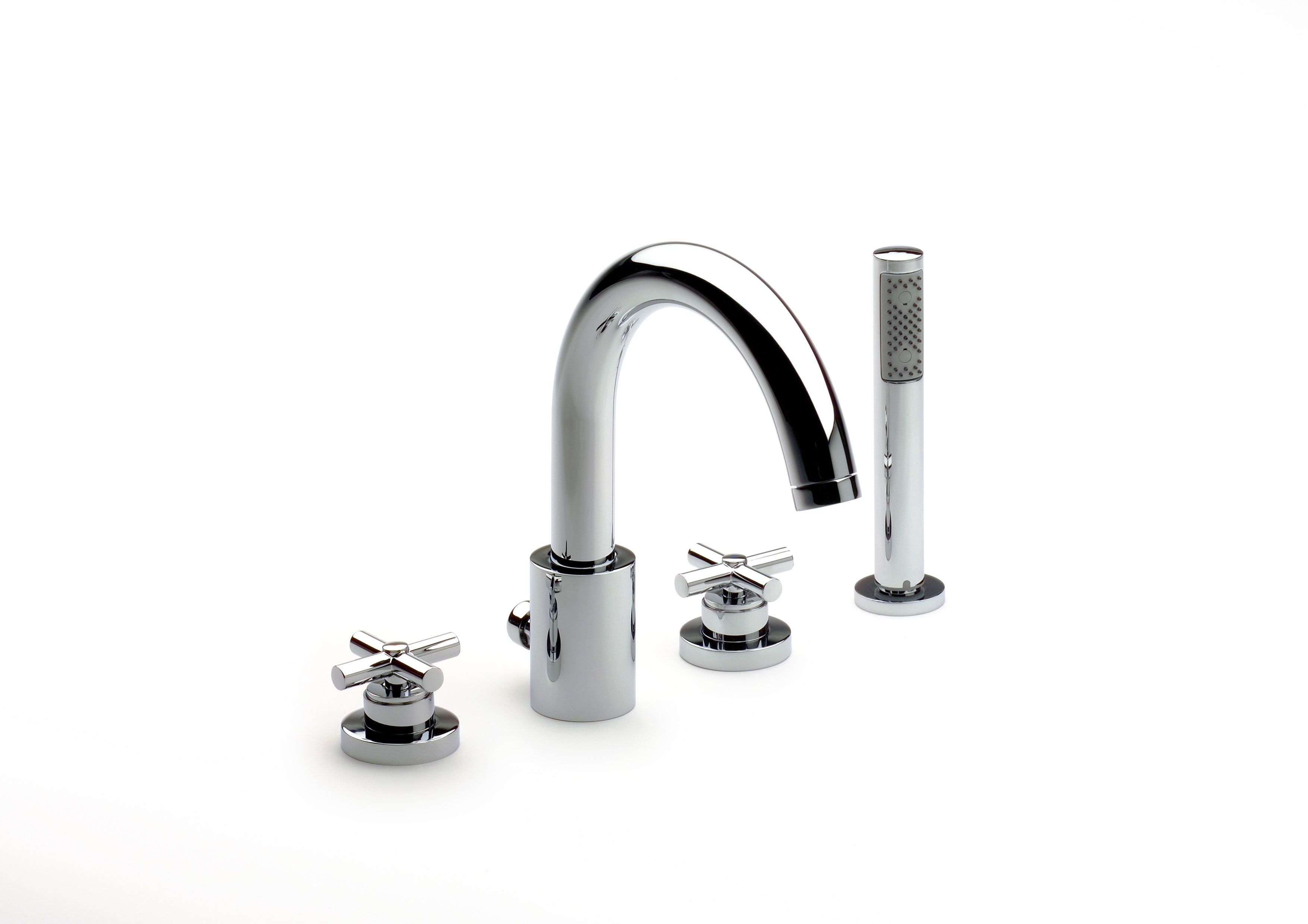 Roca Loft Deck Mounted Bath Shower Mixer with Handset