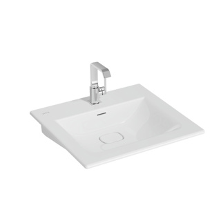 Vitra M-Line Rectangular Washbasin 60 x 53 1 Tap Hole - White