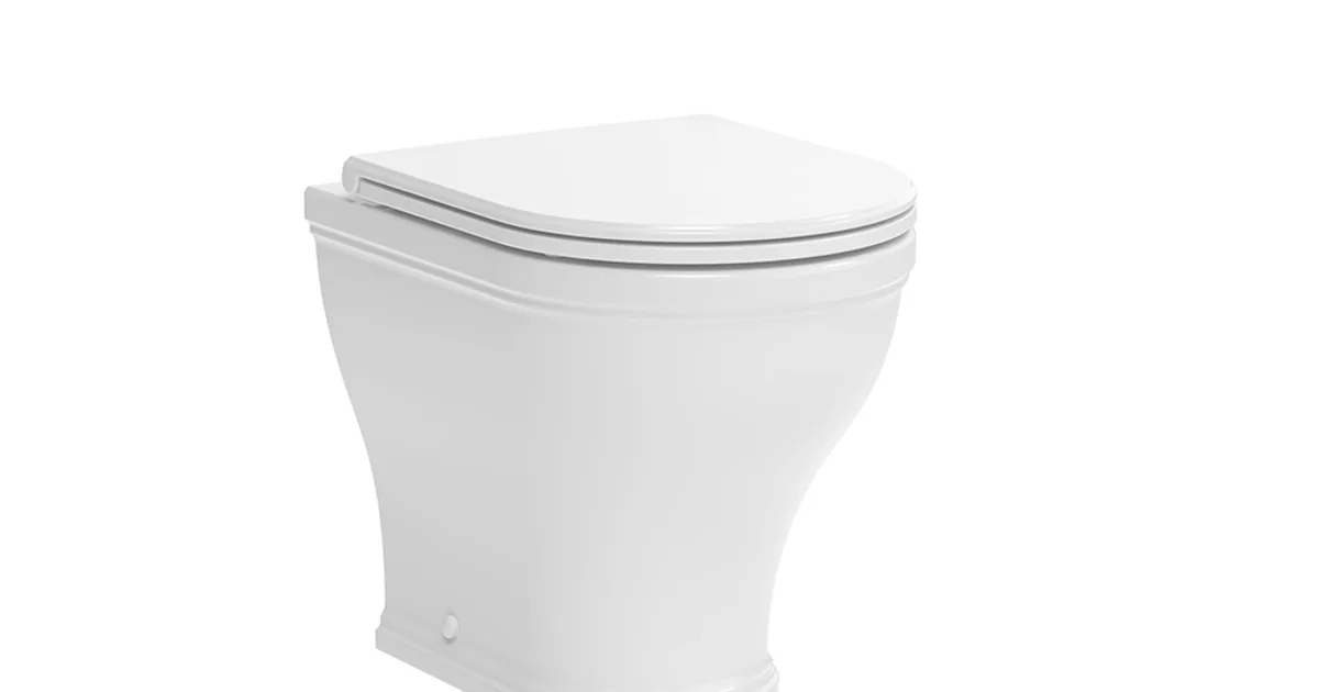Roper Rhodes Widcombe 490mm Back to Wall Pan - White