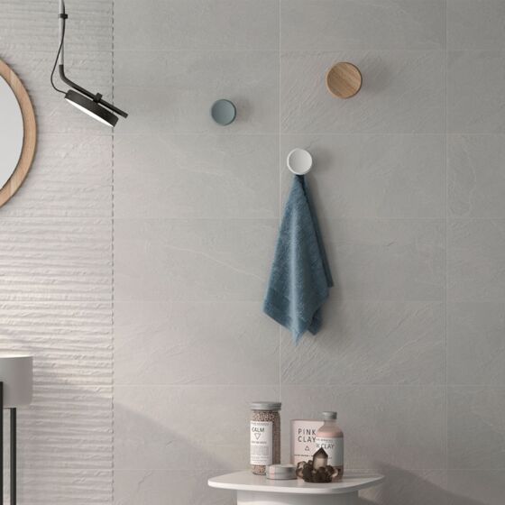 Verona Porcelain Wall and Floor 600 x 600mm Pack of 4 - Matt Garonne Moon