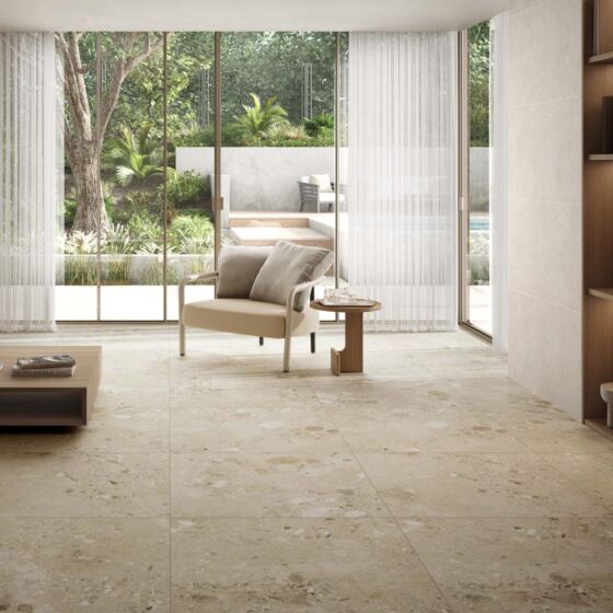 Verona Porcelain Wall 900 x 900mm Pack of 2 - Amaya Terrazzo Beige 6