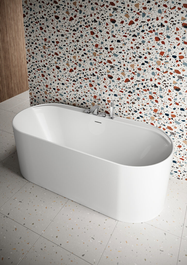 Bayou Tutto Freestanding Bath - Gloss White