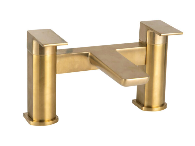 Bayou Muro Brushed Brass Bath Filler - Brushed Brass