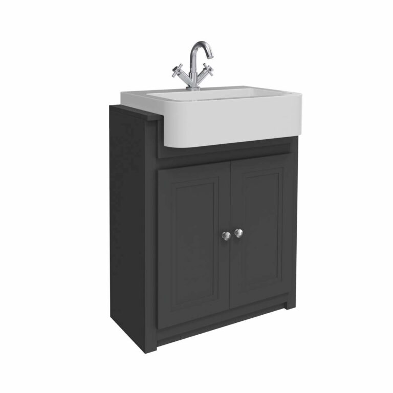 Bayou Classica 660 Vanity Unit - Charcoal Grey 1