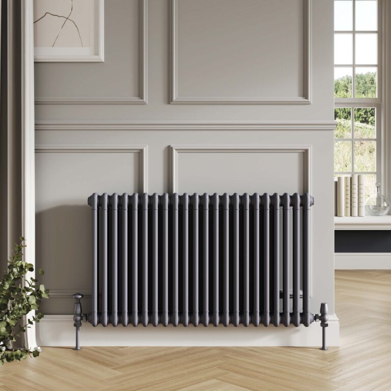 Bayou 2 Column Radiator Feet - Anthracite