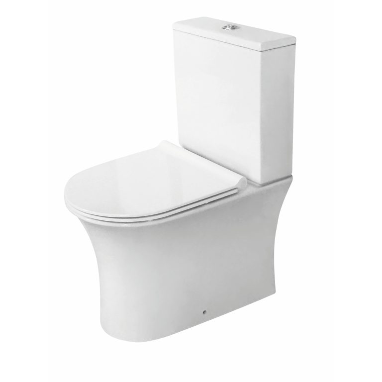 Bayou Deia Rimless Closed Back Pan - White