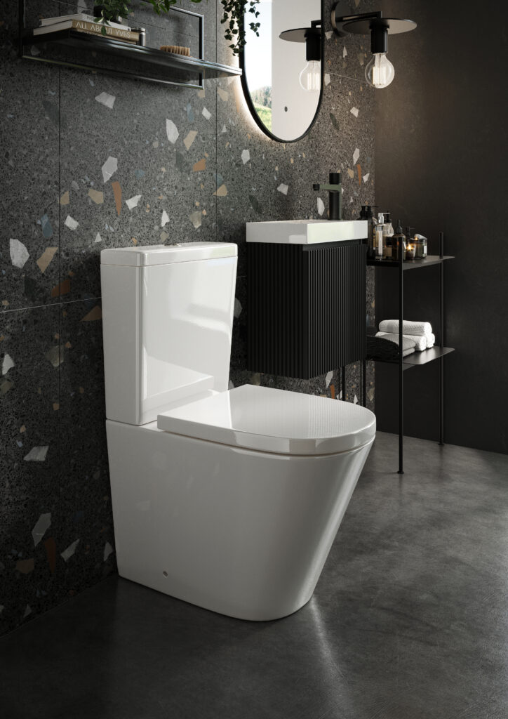 Bayou Linea Ceramic Cistern with WRAS Fittings - White