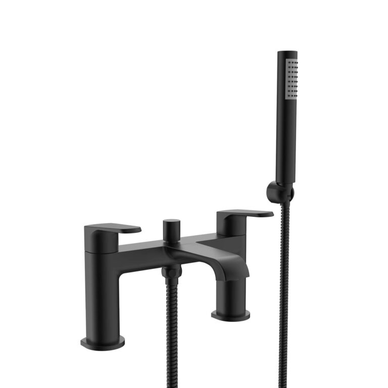 Bayou Montana Bath Shower Mixer - Matt Black