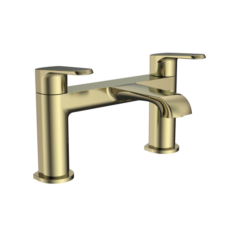 Bayou Montana Bath Filler - Brushed Brass