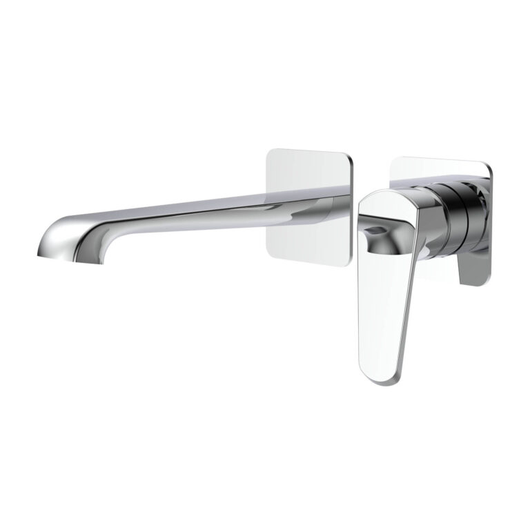 Bayou Montana Wall Mounted Bath Mixer - Chrome