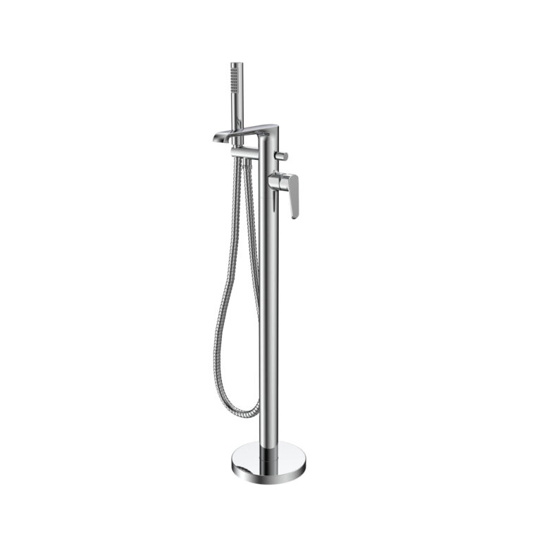 Bayou Montana Freestanding Bath Shower Mixer - Chrome