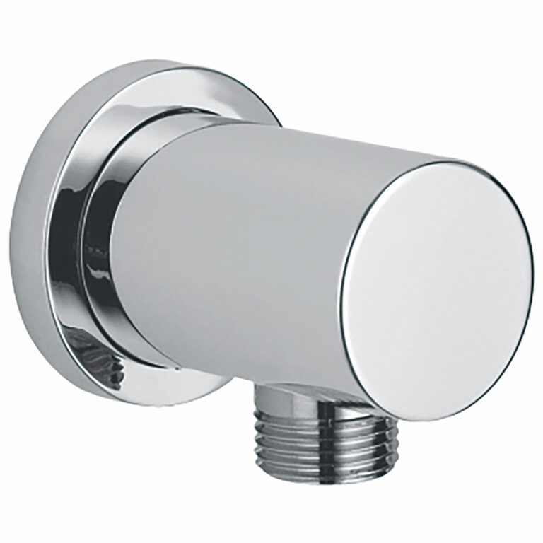 Bayou Round Outlet Elbow - Chrome
