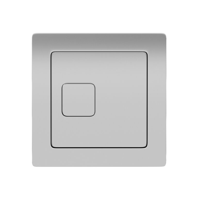 Bayou Square Chrome Dual Flush Button - Chrome