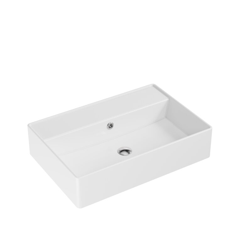 Bayou Riviera Countertop/Wall-Hung 560 Basin - White