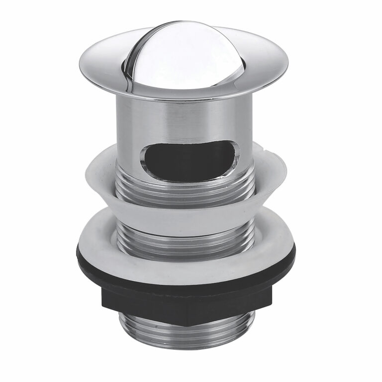Bayou Swivel Top Slotted Basin Waste - Chrome
