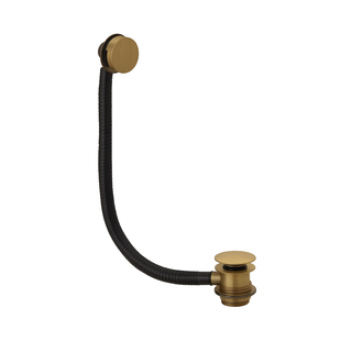 Bayou Sprung Plug Bath Waste - Brushed Brass 5