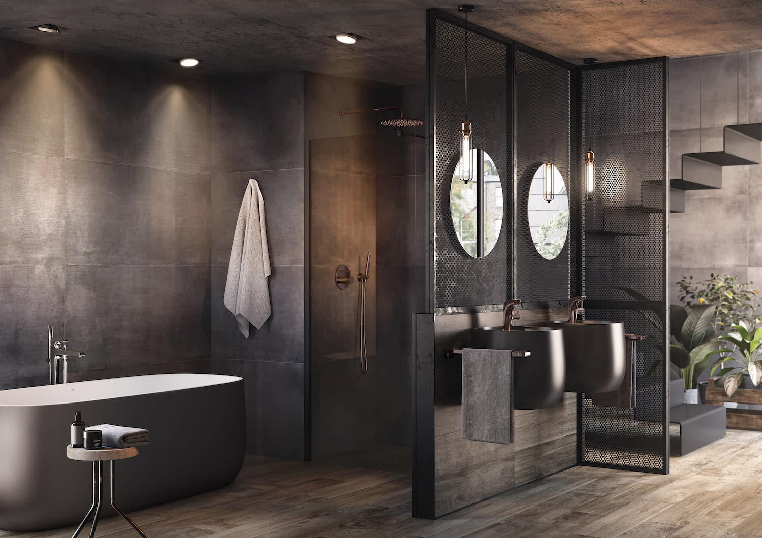 <p>We love exploring the latest in bathroom design. Here we have selected our top 5 trends we recommend to our customers including Japandi Design, natural elements and textures, large double basins and sumptuous freestanding baths.<p/><br>
<p><b>JAPANDI DESIGN</b></p>
At Bayou Bathrooms we love the Japandi look and it continues to be a strong trend for 2023. Think Scandinavian design meets Japanese influence. Natural colour tones and textures, slatted wood, clean simple lines with black or chrome brassware.</p>

<p/>