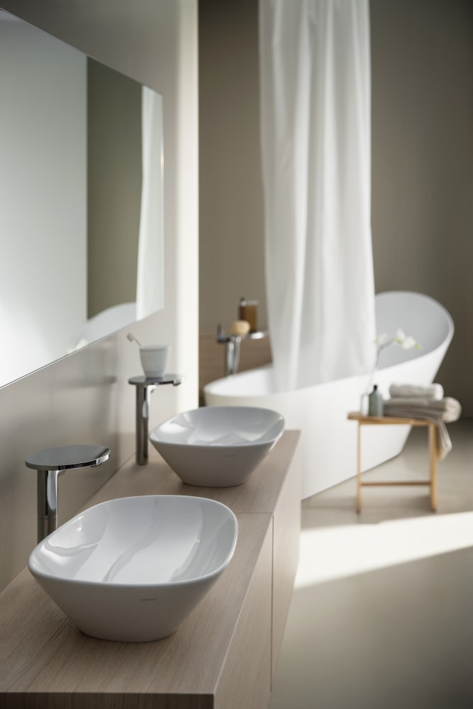 <p>Are you tired of the chaos that often accompanies the morning rush in your bathroom? Or perhaps you're seeking to enhance your bathroom's functionality while infusing it with a sense of serenity? Look no further than modern double basins! These paired wonders offer a multitude of benefits that go beyond mere aesthetics.</p>
<br>
<p><b>Embracing Serenity</b></p>
<p>Picture this: No more frantic jostling for space in front of the mirror or impatiently waiting for your turn to attend to your morning routine. With double basins, you and your partner (or roommate, or family member) can indulge in your rituals simultaneously, fostering a sense of calmness during those bustling mornings. For the ultimate luxury, double countertop basins set on a worktop or large vanity unit create a true five star oasis. It's a small change that can bring a profound sense of tranquillity to your daily routine.<br>
</p>