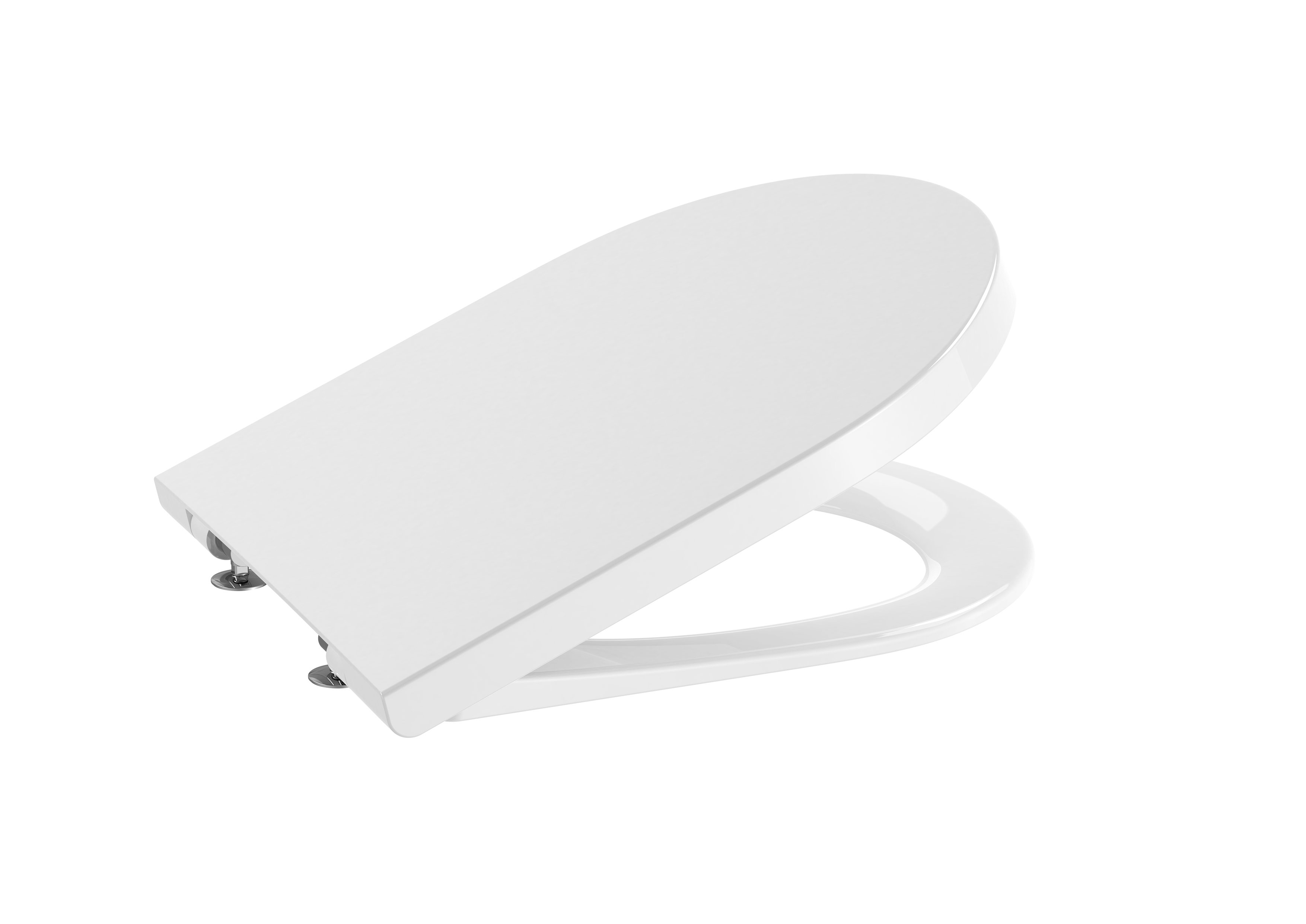 Roca Inspira Soft-closing Toilet Seat and Cover - Matt White