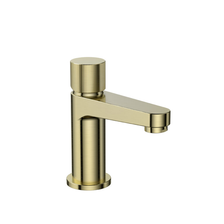 Bayou KOKO Mini Basin Mixer - Brushed Brass