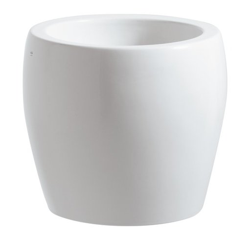 Laufen Alessi One Sit-On Basin 46 x 40H x 45cm 0 Tap Hole Inc Clou Overflow System - White