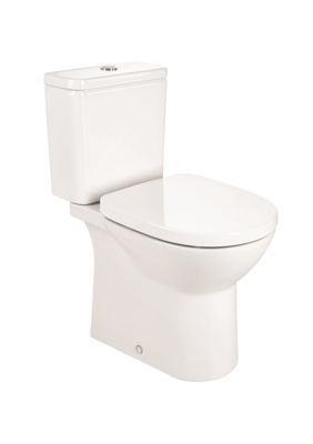 Roca Debba Round Close Coupled Wc Complete - White