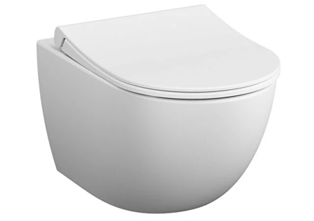 Vitra Sento Slim Soft Close WC Seat - Matt White