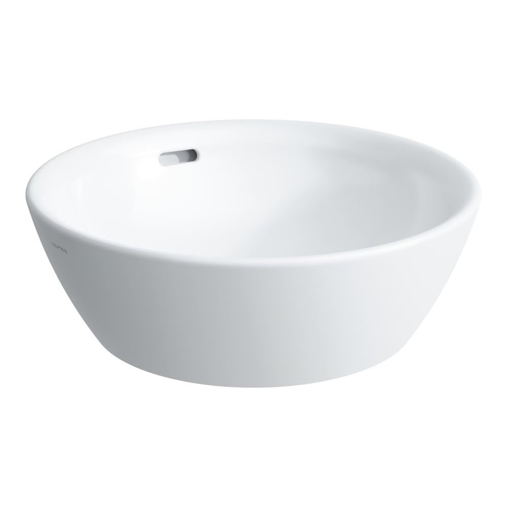 Laufen Pro Round Sit-On Basin 42 x 42cm No Tap Hole - White