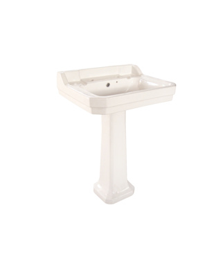 Bayou Amesbury 2TH 555 x 435mm Basin Only - White