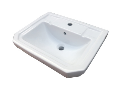 Bayou Amesbury Semi Recessed Basin 550 x 445mm - 1 Tap Hole