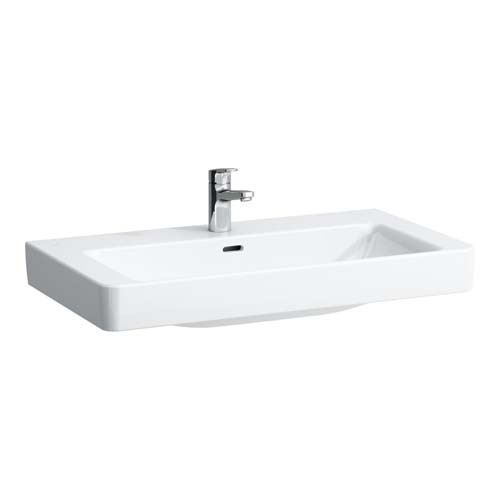 Laufen Pro S Large Basin 85 x 46cm One Tap Hole - White