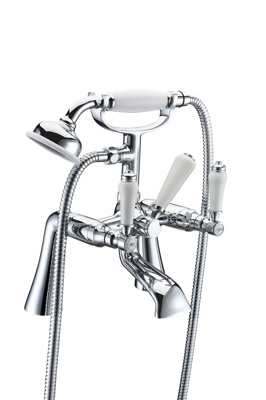 Bayou Culverden Bath Shower Mixer - Chrome