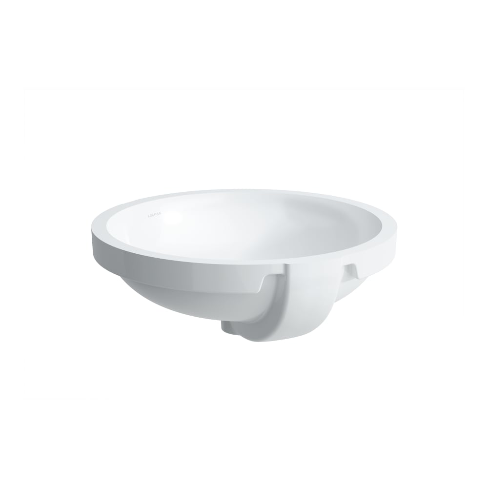 Laufen Pro Round Undercounter Basin 42 x 42cm No Tap Hole - White