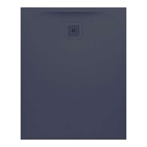 Laufen Marbond Shower Tray Rectangular Drain On Short Side 1000 x 800 mm Drain On Short Side - Anthracite