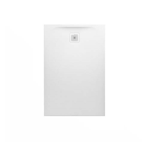 Laufen Marbond Shower Tray Rectangular Drain On Short Side 1200 x 800 mm Drain On Short Side - White 1