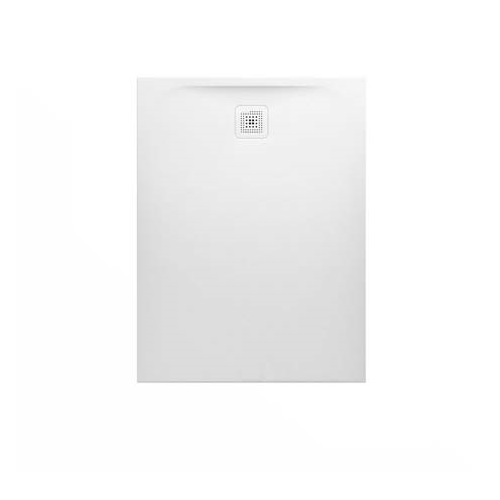 Laufen Marbond Shower Tray Rectangular Drain On Short Side 1200 x 900 mm Drain On Short Side - White