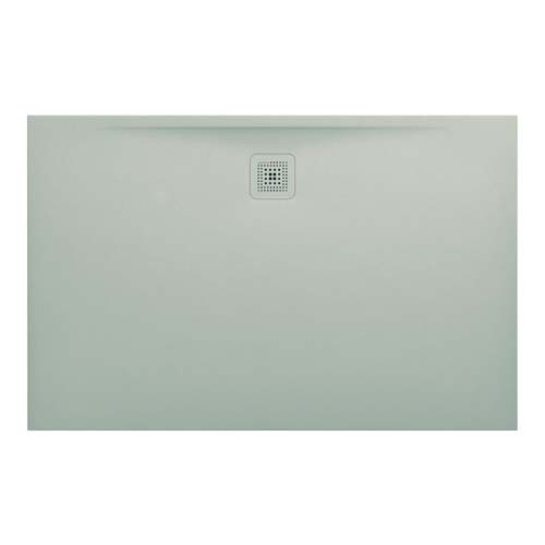 Laufen Marbond Shower Tray Rectangular Drain On Long Side 1400 x 900 mm Drain On Long Side - Light Grey