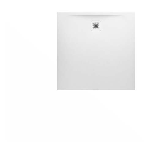 Laufen Marbond Shower Tray Square 1000 x 1000 mm Drain On Side - White 6