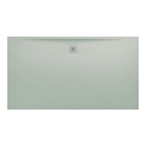 Laufen Marbond Shower Tray Rectangular Drain On Long Side 1800 x 1000 mm Drain On Long Side - Light Grey