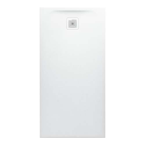 Laufen Marbond Shower Tray Rectangular Drain On Short Side 1400 x 700 mm Drain On Short Side - White