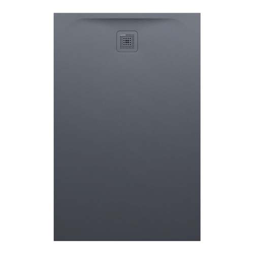 Laufen Marbond Shower Tray Rectangular Drain On Short Side 1400 x 900 mm Drain On Short Side - Anthracite