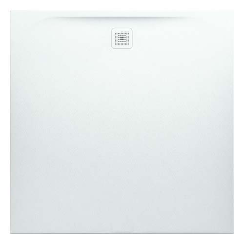 Laufen Marbond Shower Tray Square 1400 x 1400 mm Drain On Side - White