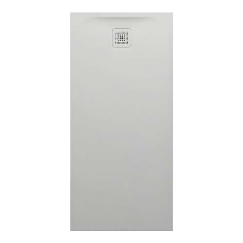 Laufen Marbond Shower Tray Rectangular Drain On Short Side 1500 x 700 mm Drain On Short Side - Light Grey