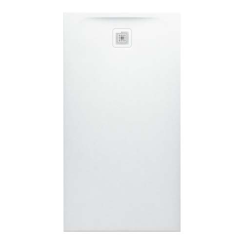 Laufen Marbond Shower Tray Rectangular Drain On Short Side 1500 x 800 mm Drain On Short Side - White