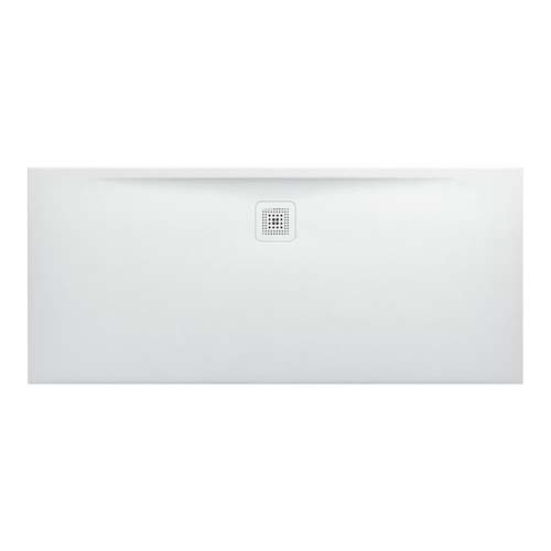 Laufen Marbond Shower Tray Rectangular Drain On Long Side 1600 x 700 mm Drain On Long Side - White