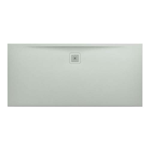 Laufen Marbond Shower Tray Rectangular Drain On Long Side 1600 x 750 mm Drain On Long Side - Light Grey