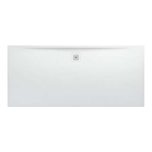 Laufen Marbond Shower Tray Rectangular Drain On Long Side 2000 x 900 mm Drain On Long Side - White