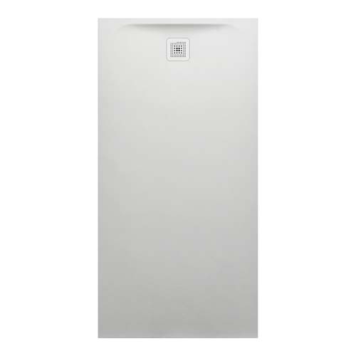 Laufen Marbond Shower Tray Rectangular Drain On Short Side 1800 x 900 x 46 mm Drain On Short Side - Light Grey