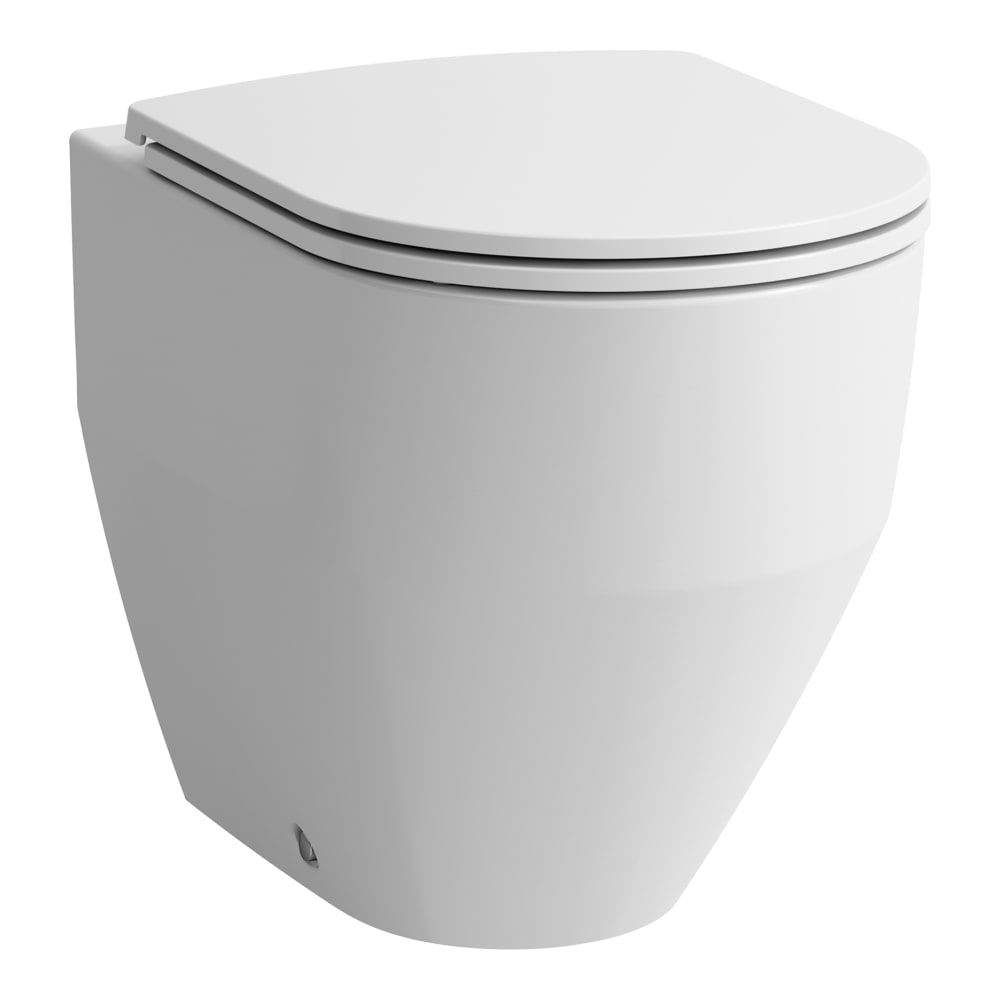 Laufen Pro Rimless Back To Wall Pan - White