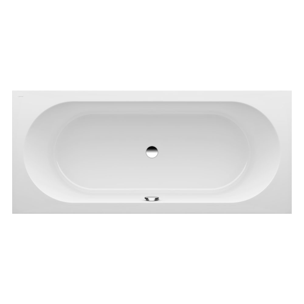 Laufen Pro Drop-In Bath - Rectangular 1700 W 502 H x 750 Dmm with Integrated Overflow - White 6